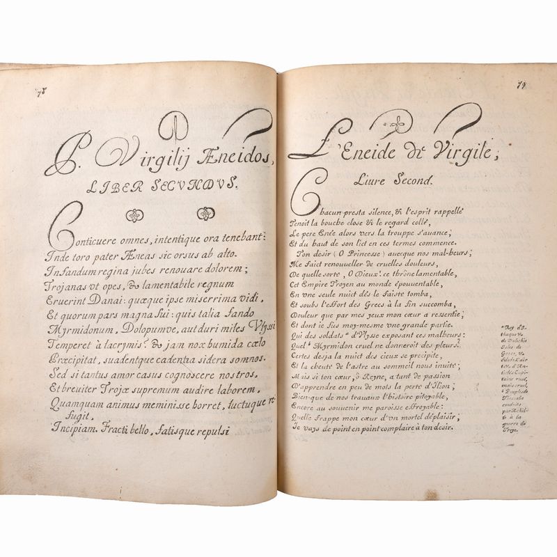 Publio Virgilio Marone - Virgilio, L'Eneide tradotte en vers françois, Edizione del 1648