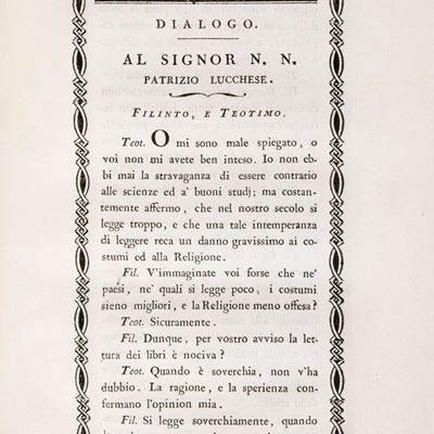 Le Ville Lucchesi – Prima edizione con opuscoli in versi e in prosa