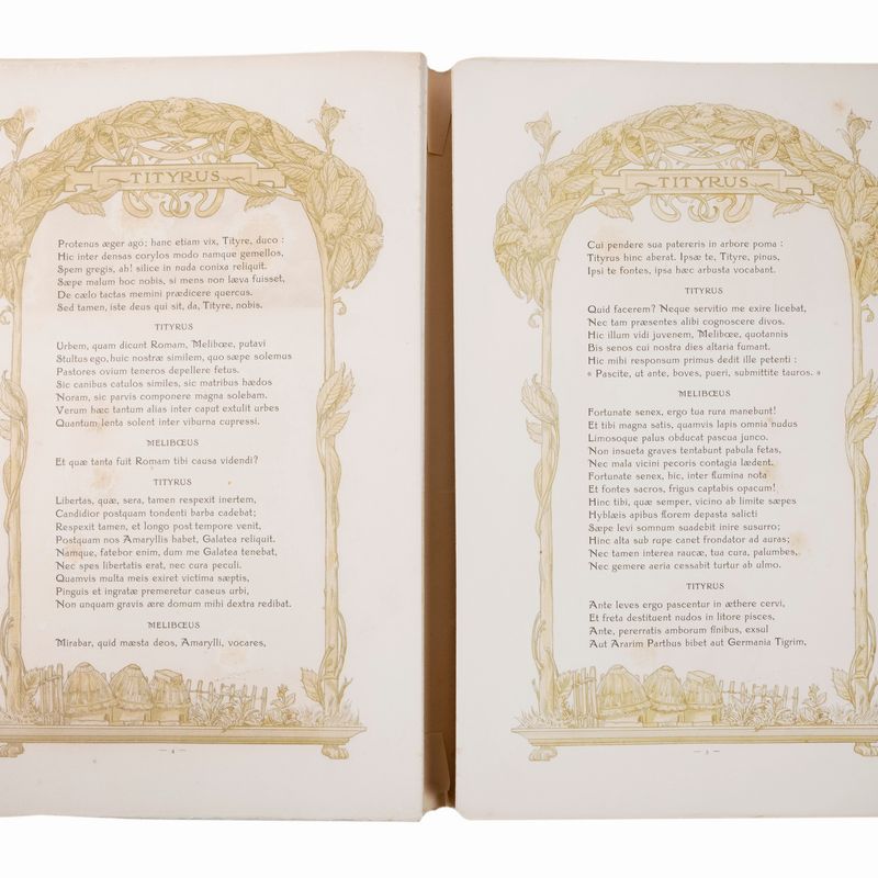 Publio Virgilio Marone - Les Eglogues de Virgile, illustrato da Adolphe Giraldon, 1906