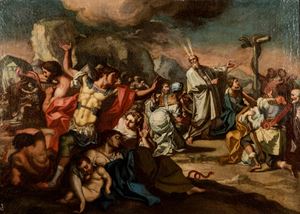 Mosè e il serpente di bronzo