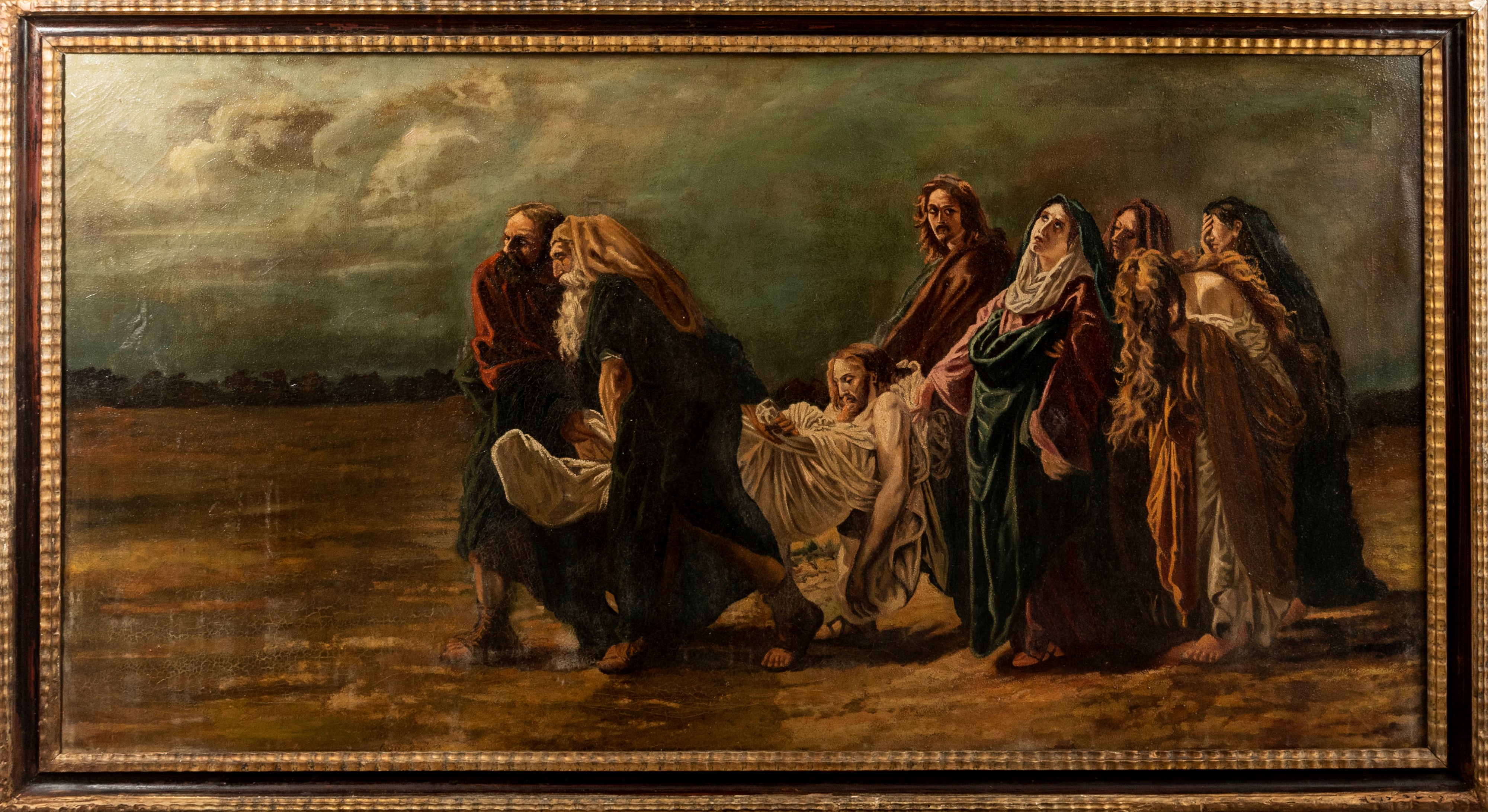 Scuola Italiana, Secolo XIX - Trasporto di Cristo al Sepolcro