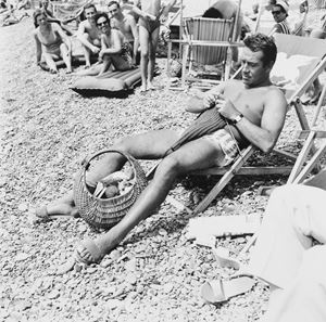 Ugo Tognazzi, San Marco Beach, Bordighera