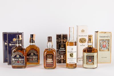 Selezione Whisky 70s-80s (5 Bt)