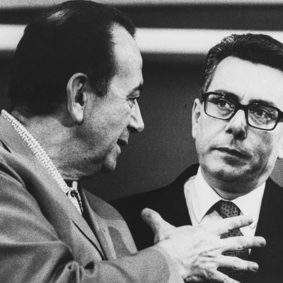 Carlo Donat-cattin e Arnaldo Forlani