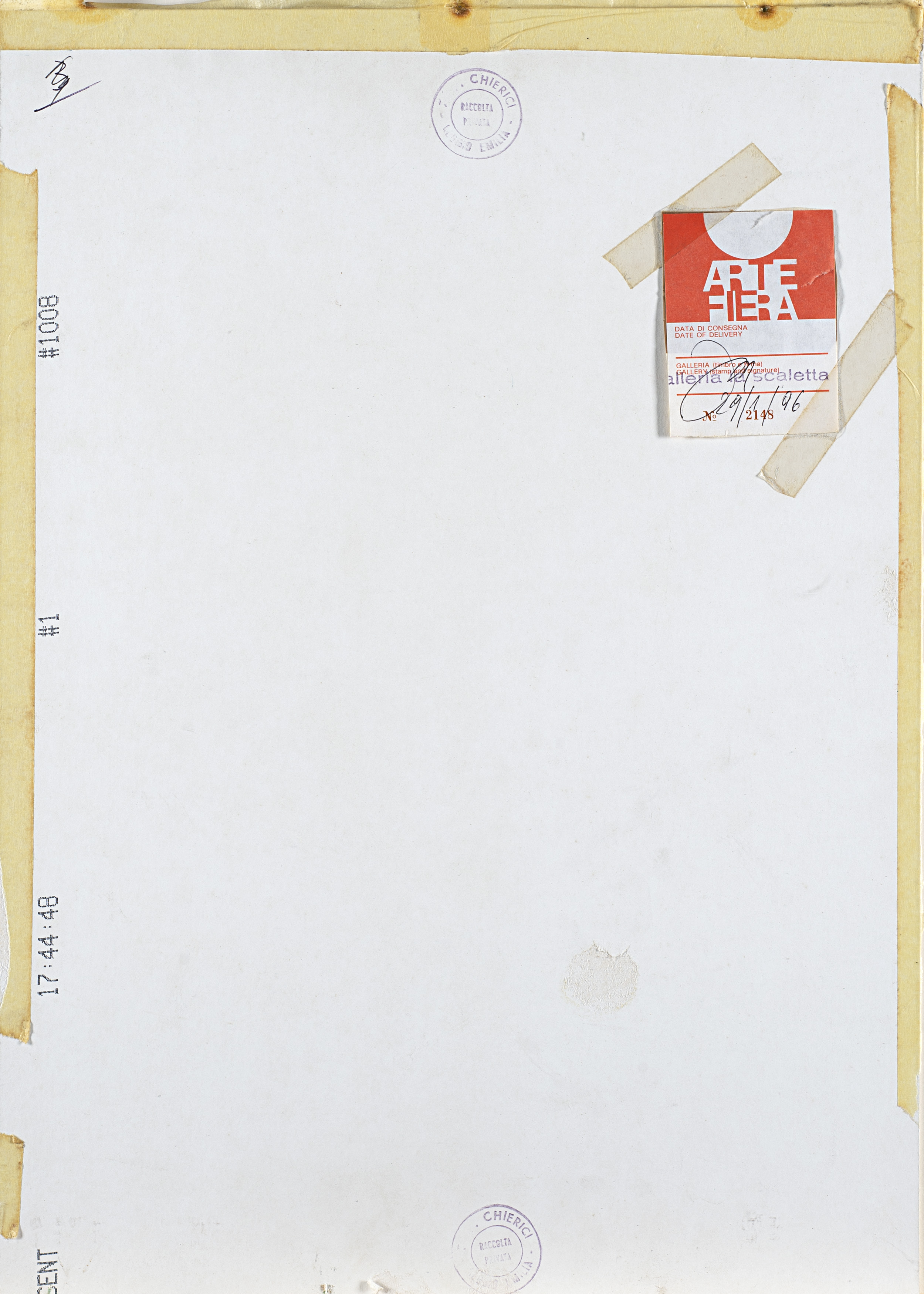 Gino Severini - A M. L'Abbé Tena, matita su carta