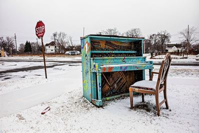 Dalla serie 'Once in Detroit', Stampa a getto d'inchiostro