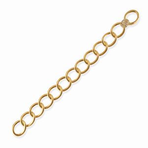 A 18k yellow gold and diamond bracelet, Pomellato