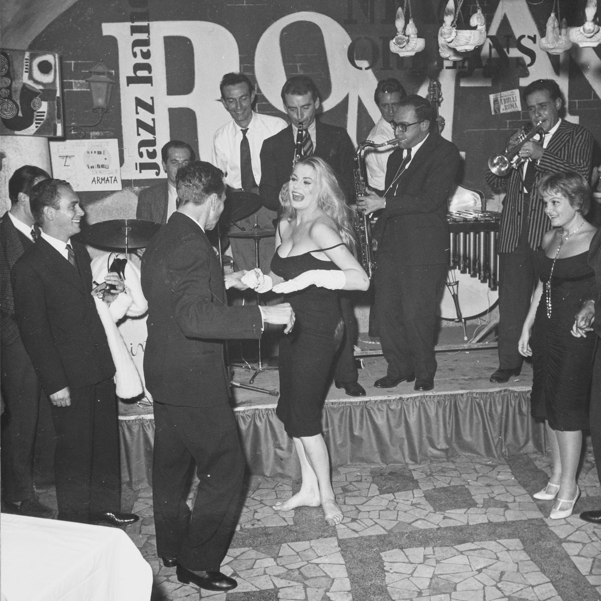 Pierluigi Praturlon - Anita Ekberg, Rugantino