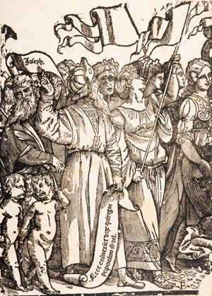 Tiziano Vecellio - Corteo processionale con Trionfo di Cristo