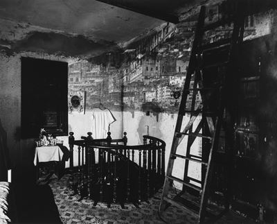 Camera obscura image of Havana. Looking South East in room ladder, stampa alla gelatina ai sali d...
