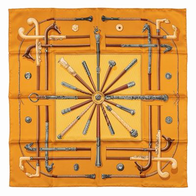 Foulard Cannes Et Pommeaux