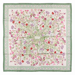 Foulard Oeillets Sauvages et Autres Caryophyllées