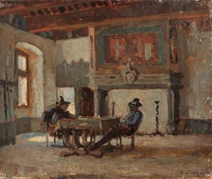 Isabey Eugène Louis Gabriel - The smugglers