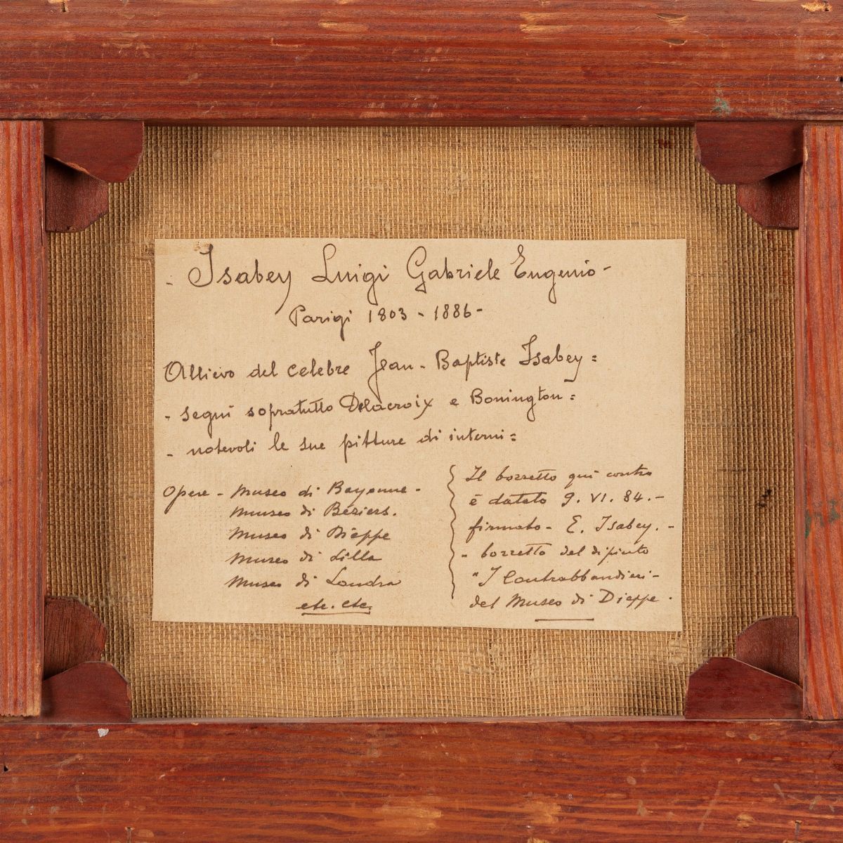 Eugène Louis Gabriel Isabey - I Contrabbandieri