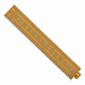 A 18k yellow gold bracelet, circa 1950