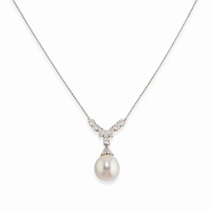  - Collana con perla