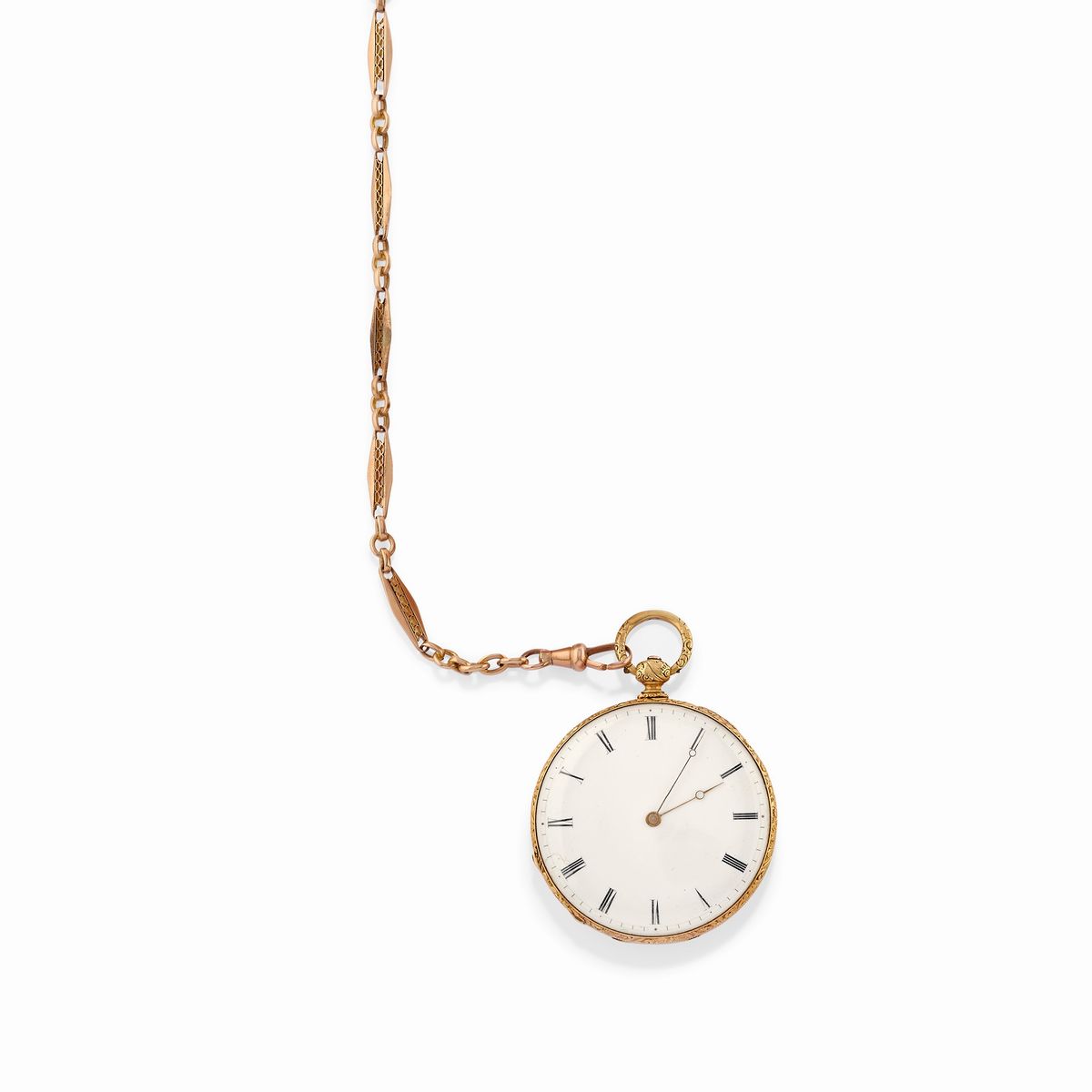 Due Orologi da Tasca con Catene