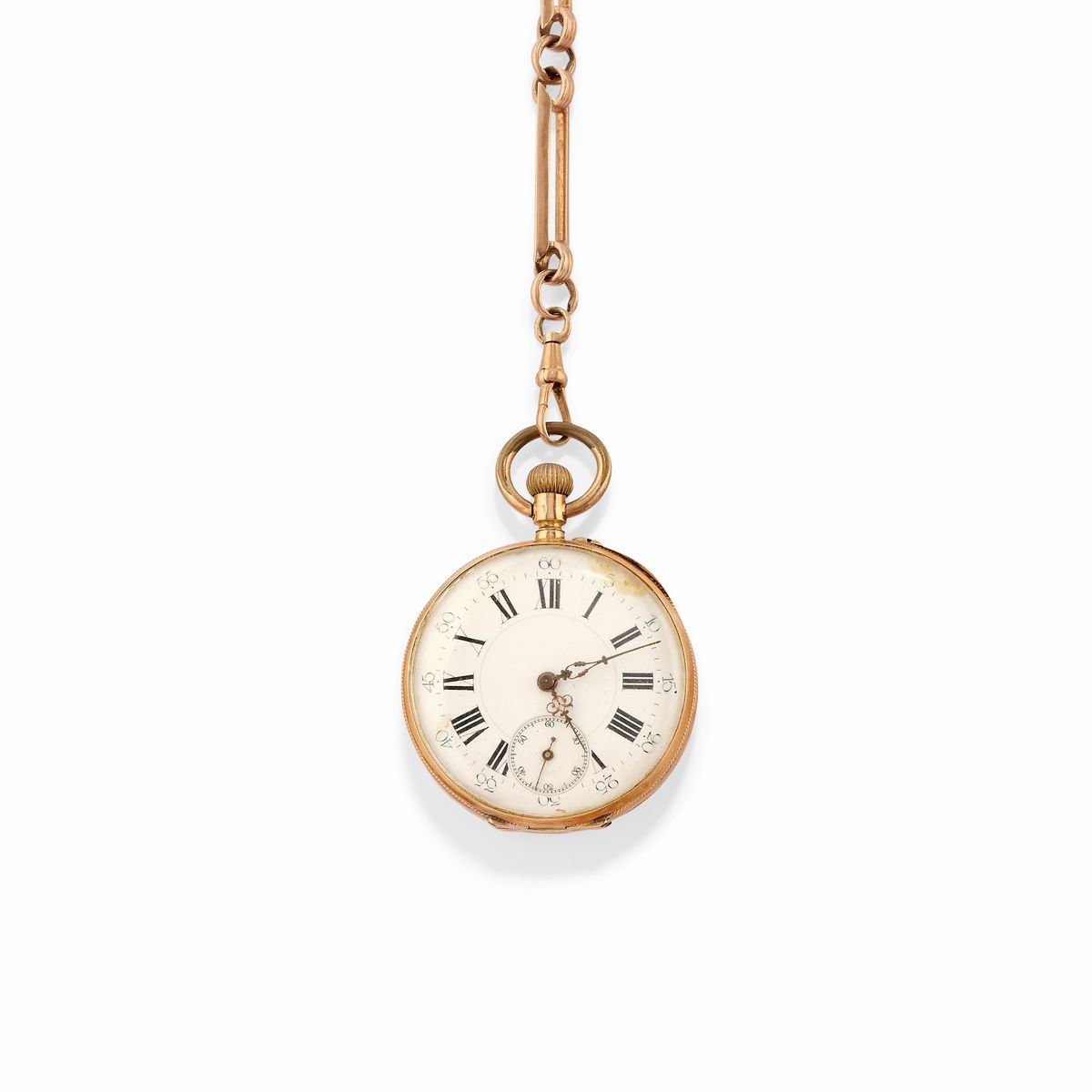 Due Orologi da Tasca con Catene