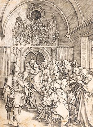 Raimondi, Marcantonio - Circoncisione di Gesù