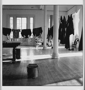David McDermott, second floor of the studio, William Sbourg, New York