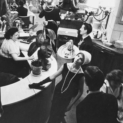 Jarden des Modes, Stampa vintage alla gelatina ai sali d'argento, anni 1960