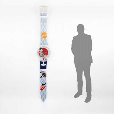 Hello Petula, Maxi orologio da parete - MGW136, 2002