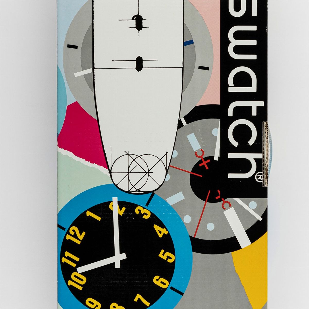 Swatch - Hello Petula, Maxi orologio da parete - MGW136, 2002