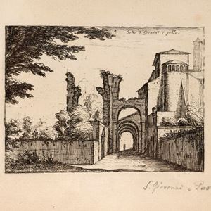 Giovanni Battista Mercati - Alcune vedute et prospettive di luoghi dishabitati di Roma