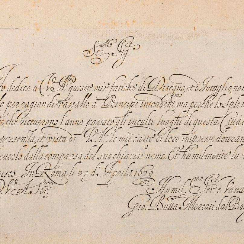Giovanni Battista Mercati - Alcune vedute et prospettive di luoghi dishabitati di Roma, 1629