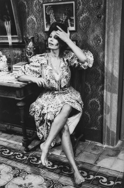 Sophia Loren in 'Il viaggio', stampa vintage alla gelatina ai sali d'argento