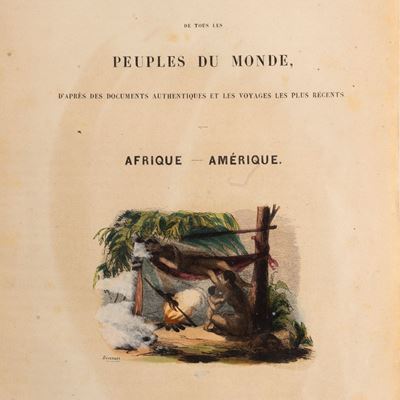Autori vari, Moeurs, usages et costumes de tous les peuples du monde, Prima edizione con illustra...