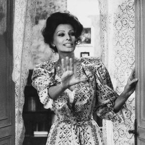 Sophia Loren in "Il viaggio"