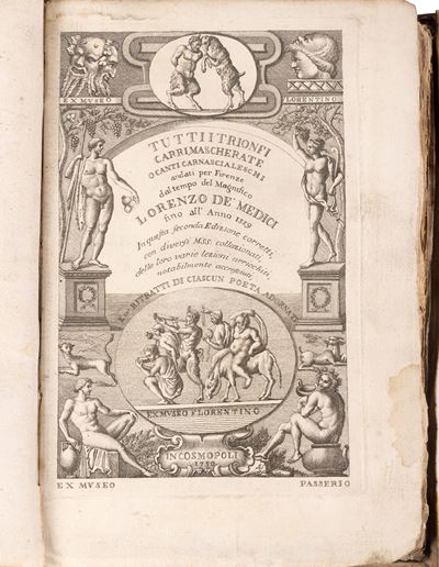 Bacco in Toscana, prima edizione del 1685