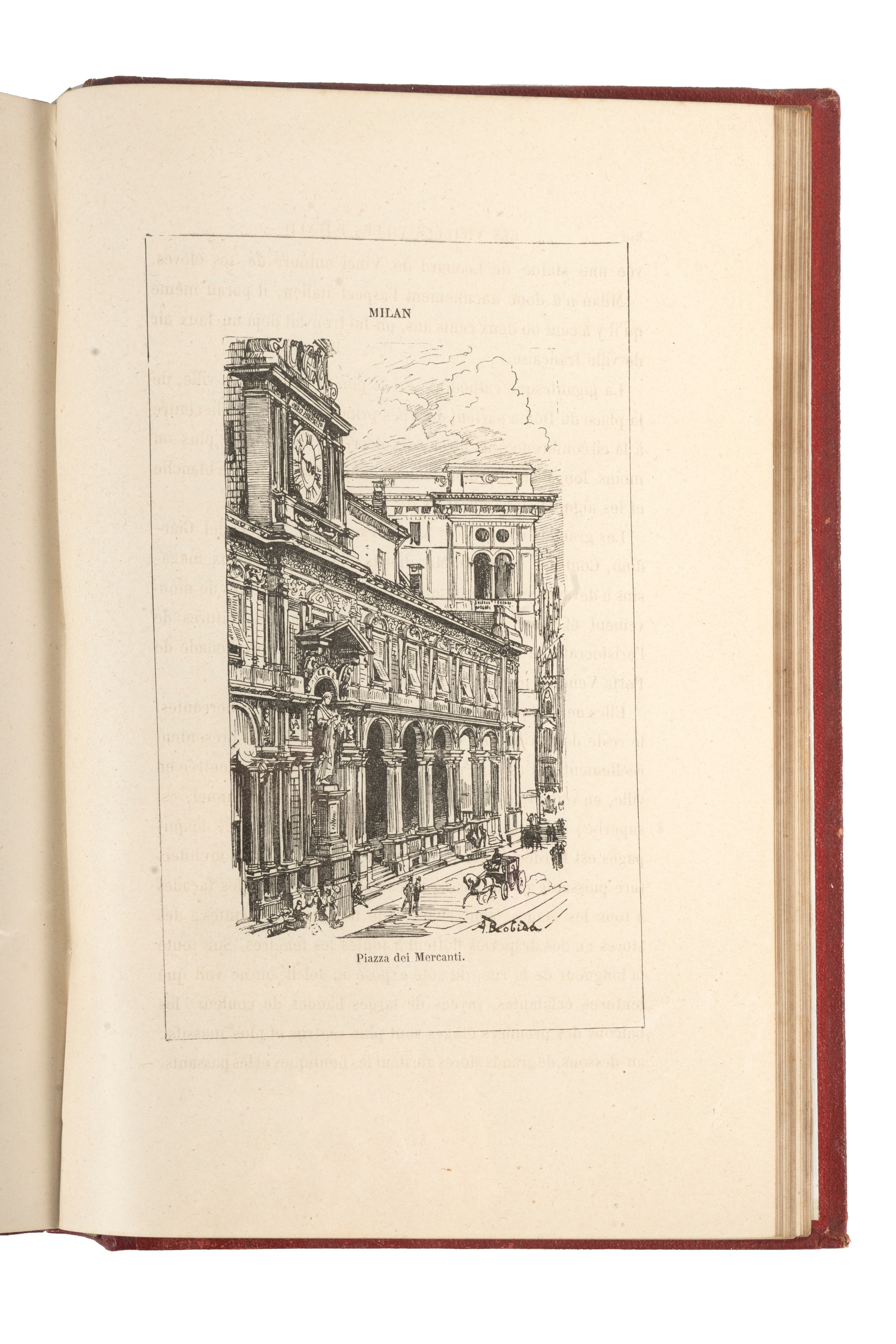 Albert Robida - Les Vieilles Villes d'Italie, Prima edizione 1878