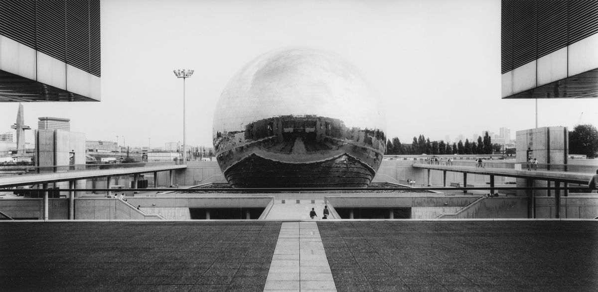 Gabriele Basilico - Park de la Villette - Due stampe vintage alla gelatina ai sali d'argento