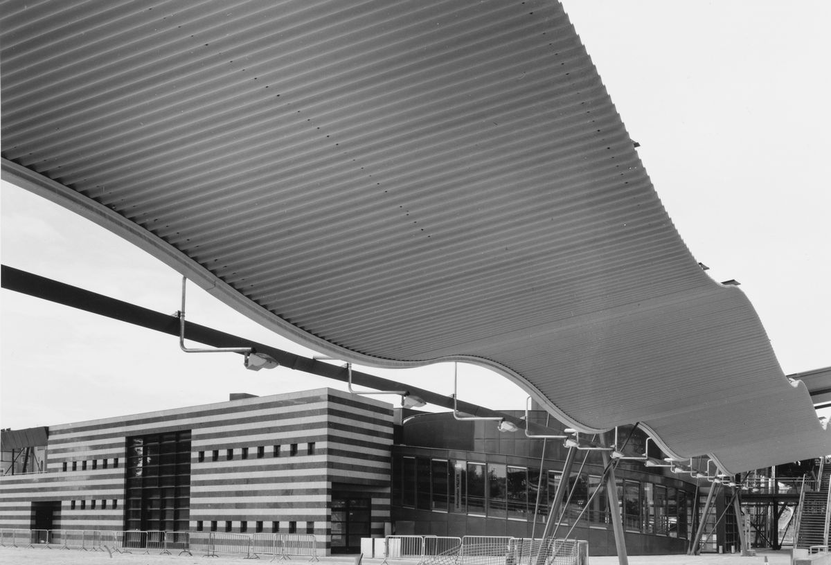 Gabriele Basilico - Park de la Villette - Due stampe vintage alla gelatina ai sali d'argento