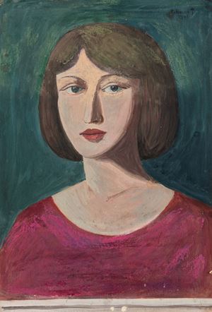 Borra Pompeo - Untitled (Female portrait)