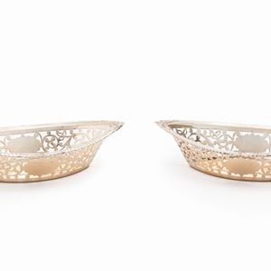 Couple of silver bowls, Birmingham, 1905