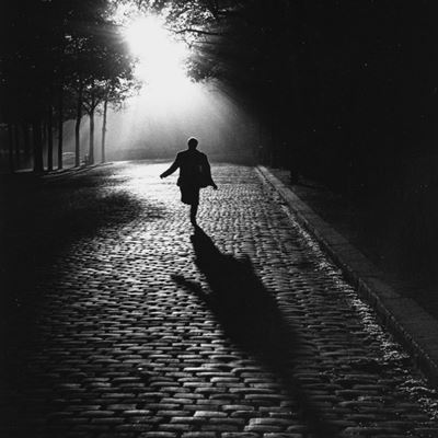 L'Homme qui court, Stampa successiva alla gelatina ai sali d'argento, 1953