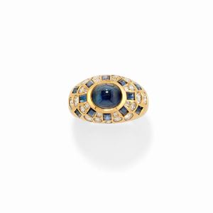  - Anello con zaffiri