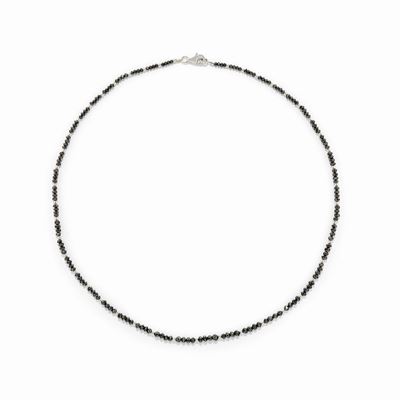 Collana con Diamanti Neri