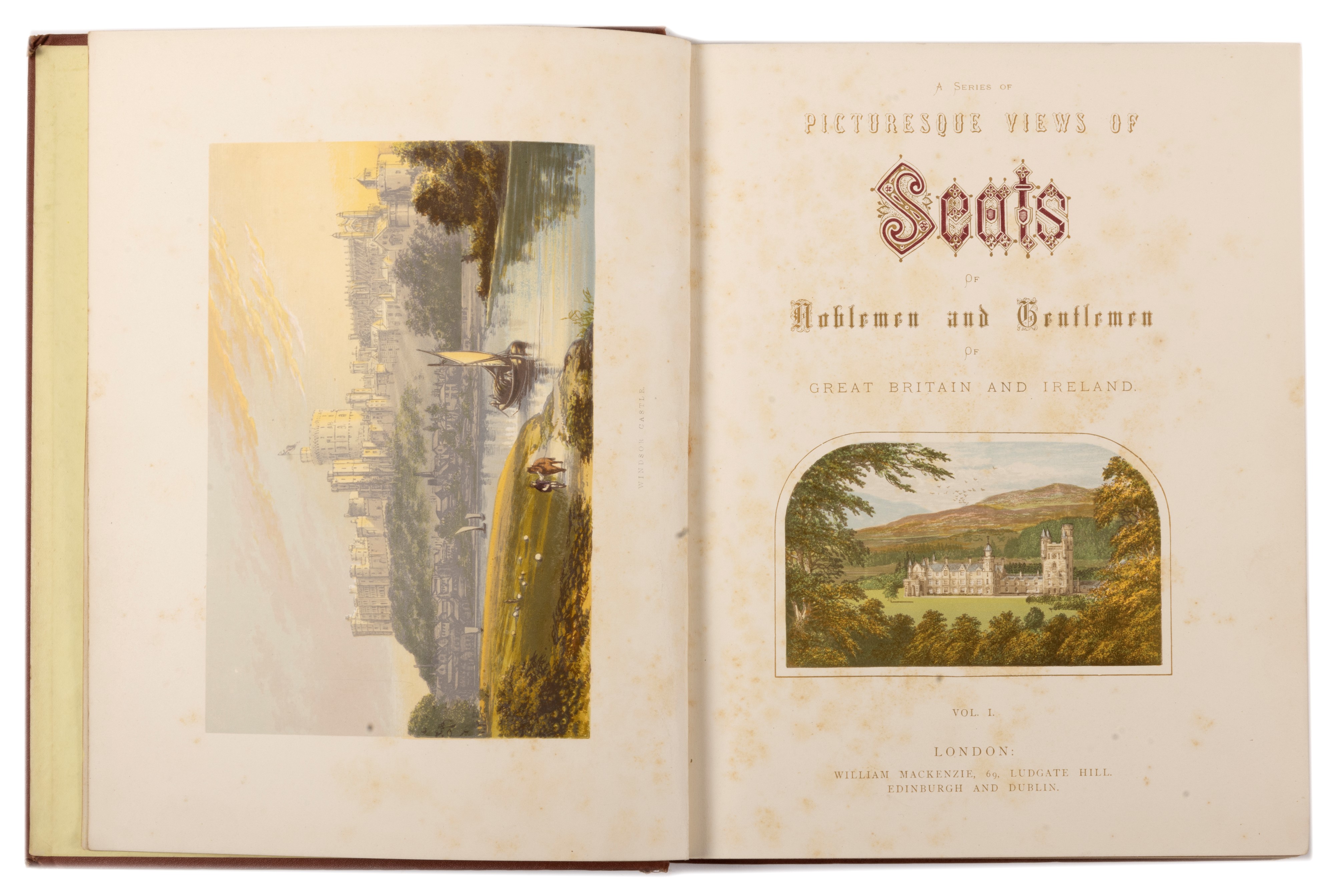 Morris, A series of Picturesque Views of Seats of Noblemen and Gentlemen of Great Britain and Ire...