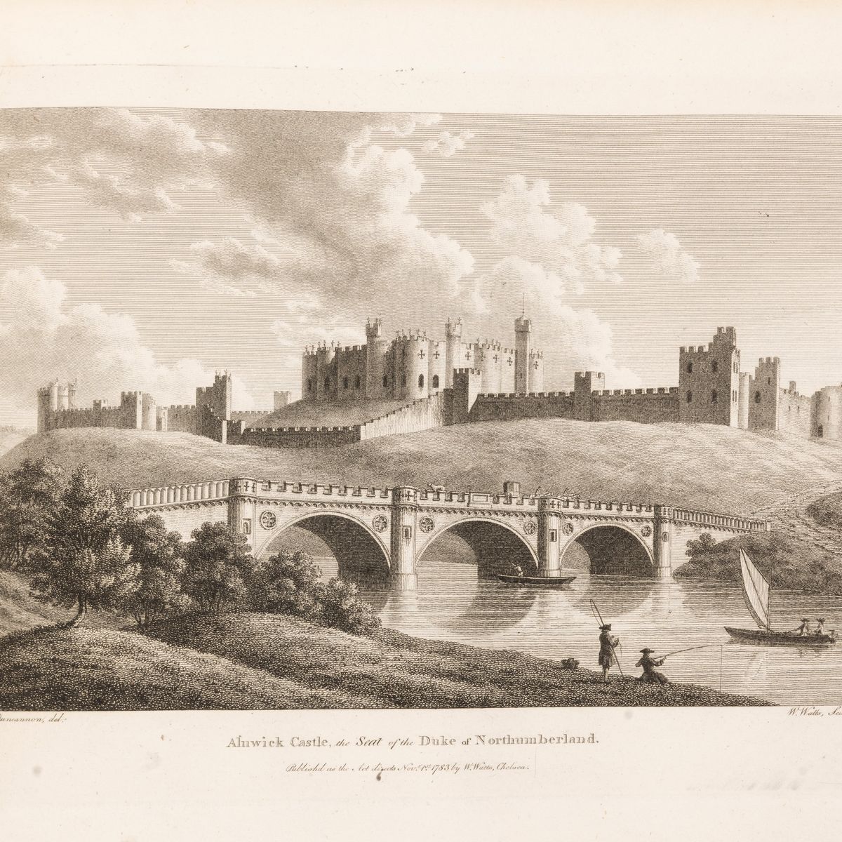 W. Watts, The Seats of the Nobility and Gentry... Views, Prima Edizione, 1779