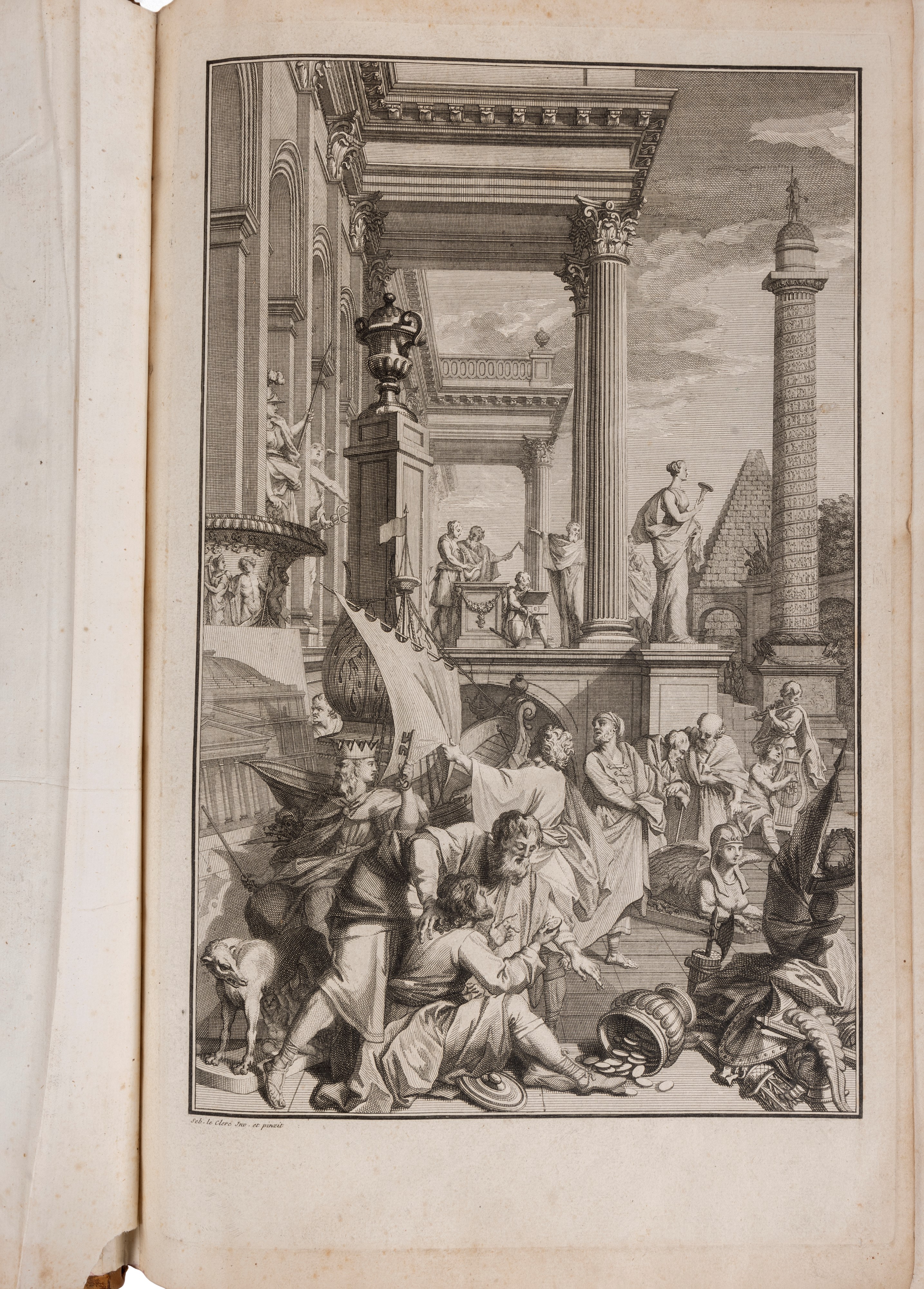 Bernard De Montfaucon - L'Antiquité expliquèe et présentée en figures, 1722, Incisioni in rame