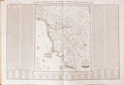 Atlante Geografico Fisico e Storico del Granducato di Toscana, 1832