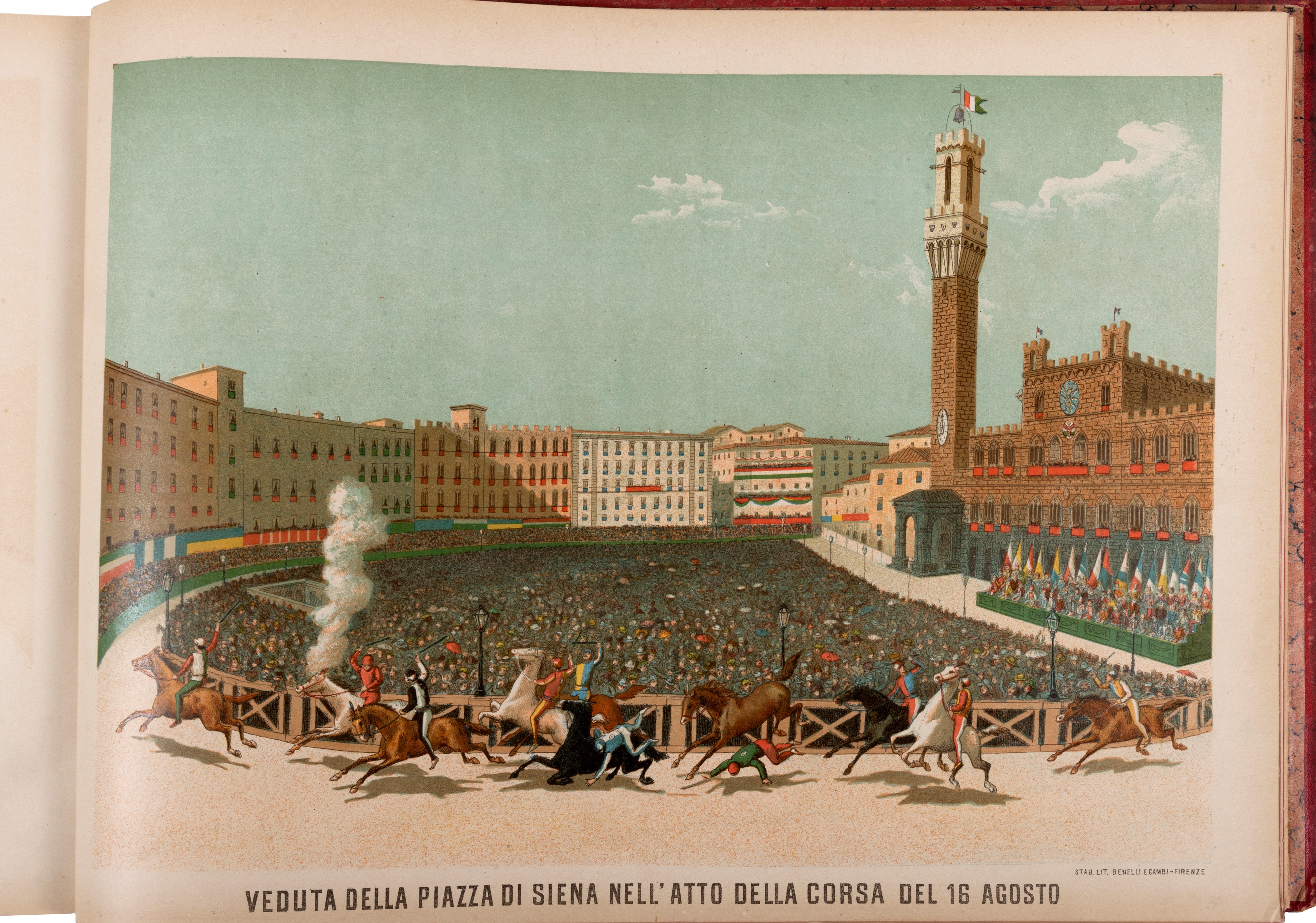 Francesco Forno, Storia e costumi delle Diciassette Contrade di Siena, 1887
