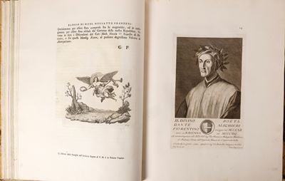 Firenze, Giuseppe Allegrini, Serie di ritratti d’uomini illustri toscani con elogj istorici, 1766...