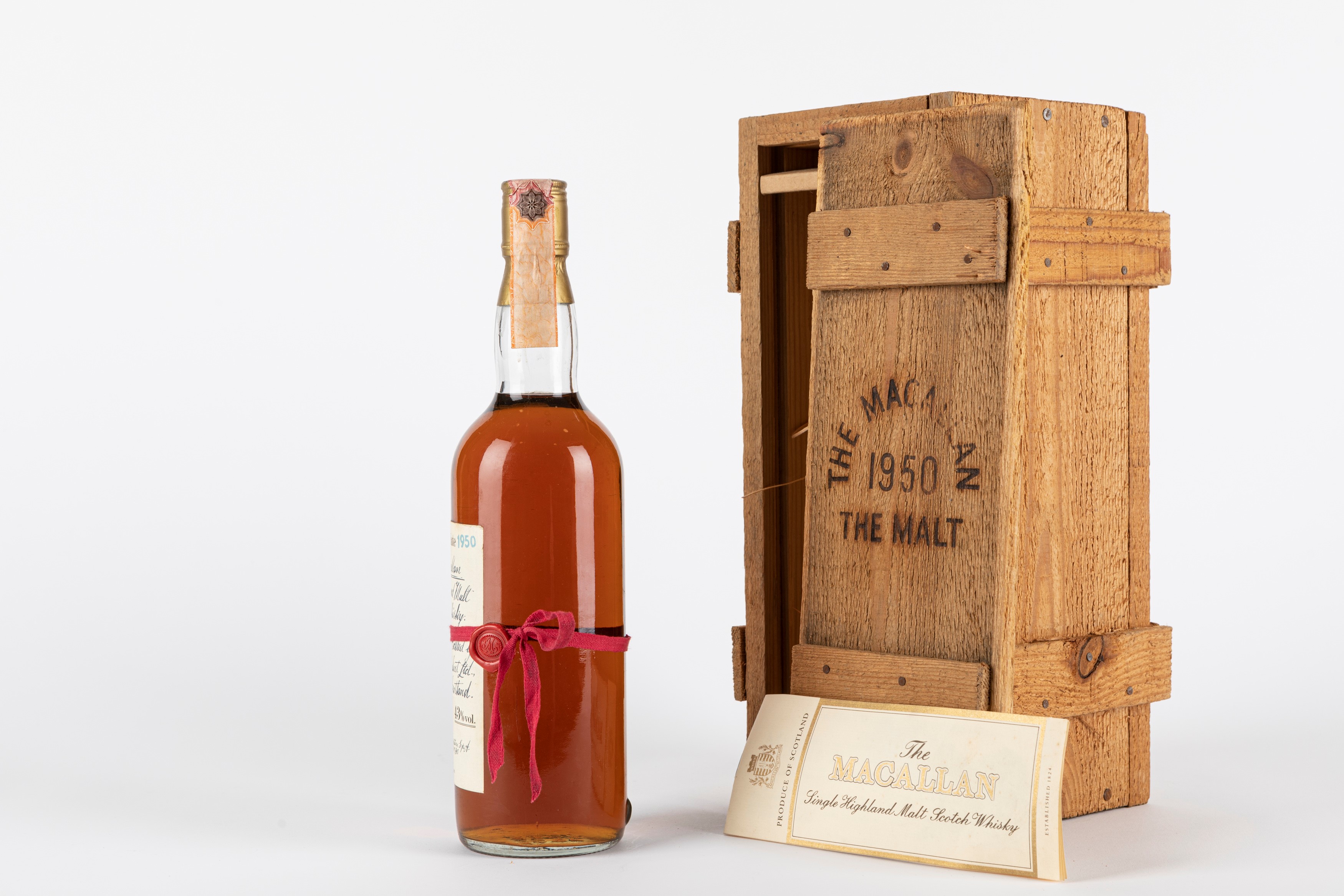 Scozia - Macallan 1950 Red Ribbon