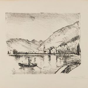 L'abitato di Predore