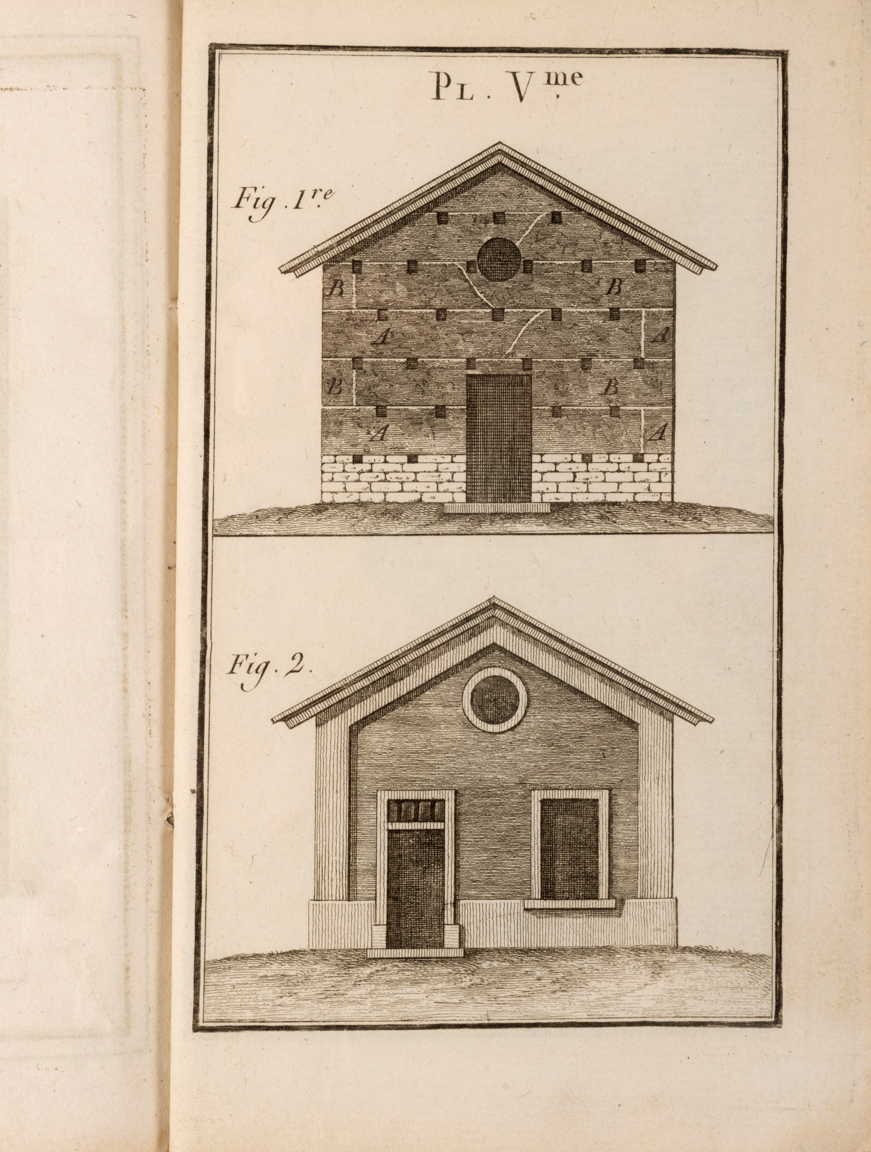 Francois Cointeraux - École d’architecture rurale, 1790, edizione originale in 4 volumi